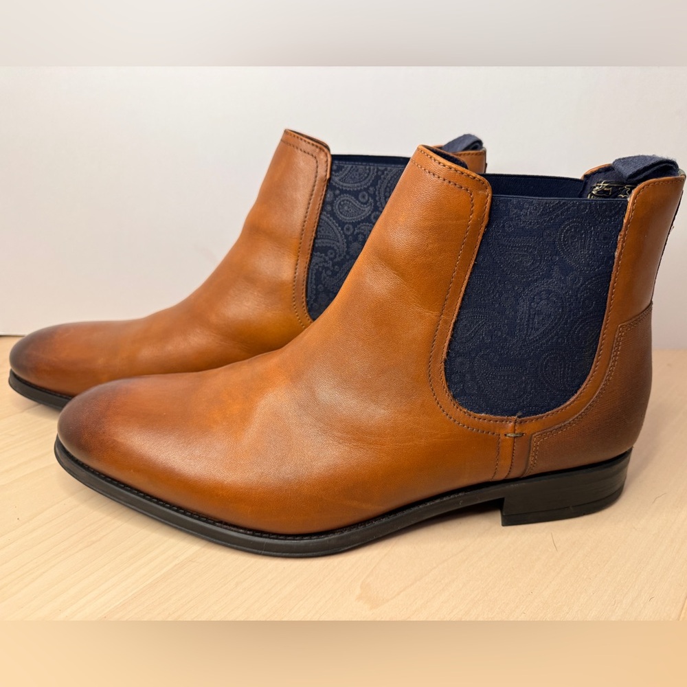 Ted Baker London Camel/Brown Chelsea Boot